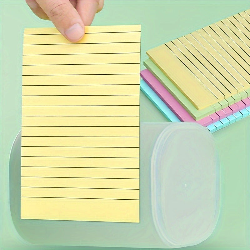 200-Sheet Sticky Notes Set In 4 Colors - Large & Small, Easy Post For Office, Home, School - Ideal For Marking, Writing & Memos Note Pads Sticky Note Pads