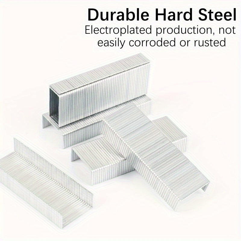 1000 Staples/box M&G Stationery 12# Staples, High-strength Easy-to-Penetrate Staples, Office Supplies