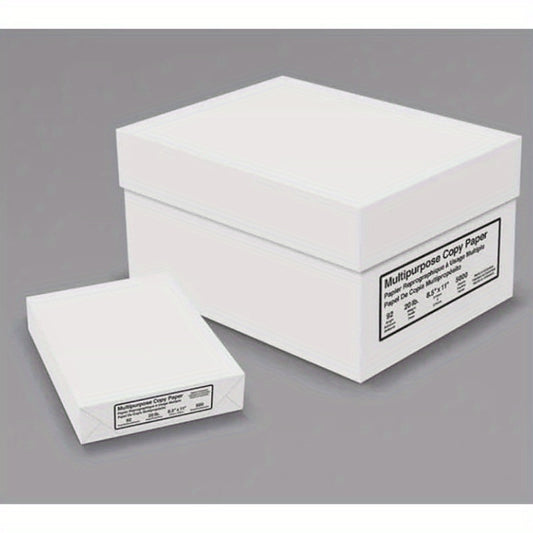 1 REAM Standard 8 1 2 x 11 Extra Bright White Ream of 20 lb. Copy Paper 500 Sheets For all type of home printers